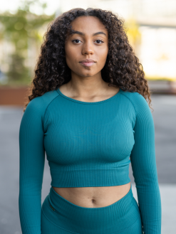 Balion Seamless Ribbed Crop Top -Lee Butikk bn 1009 108 210830 2