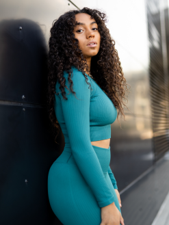 Balion Seamless Ribbed Crop Top -Lee Butikk bn 1009 108 210830 5