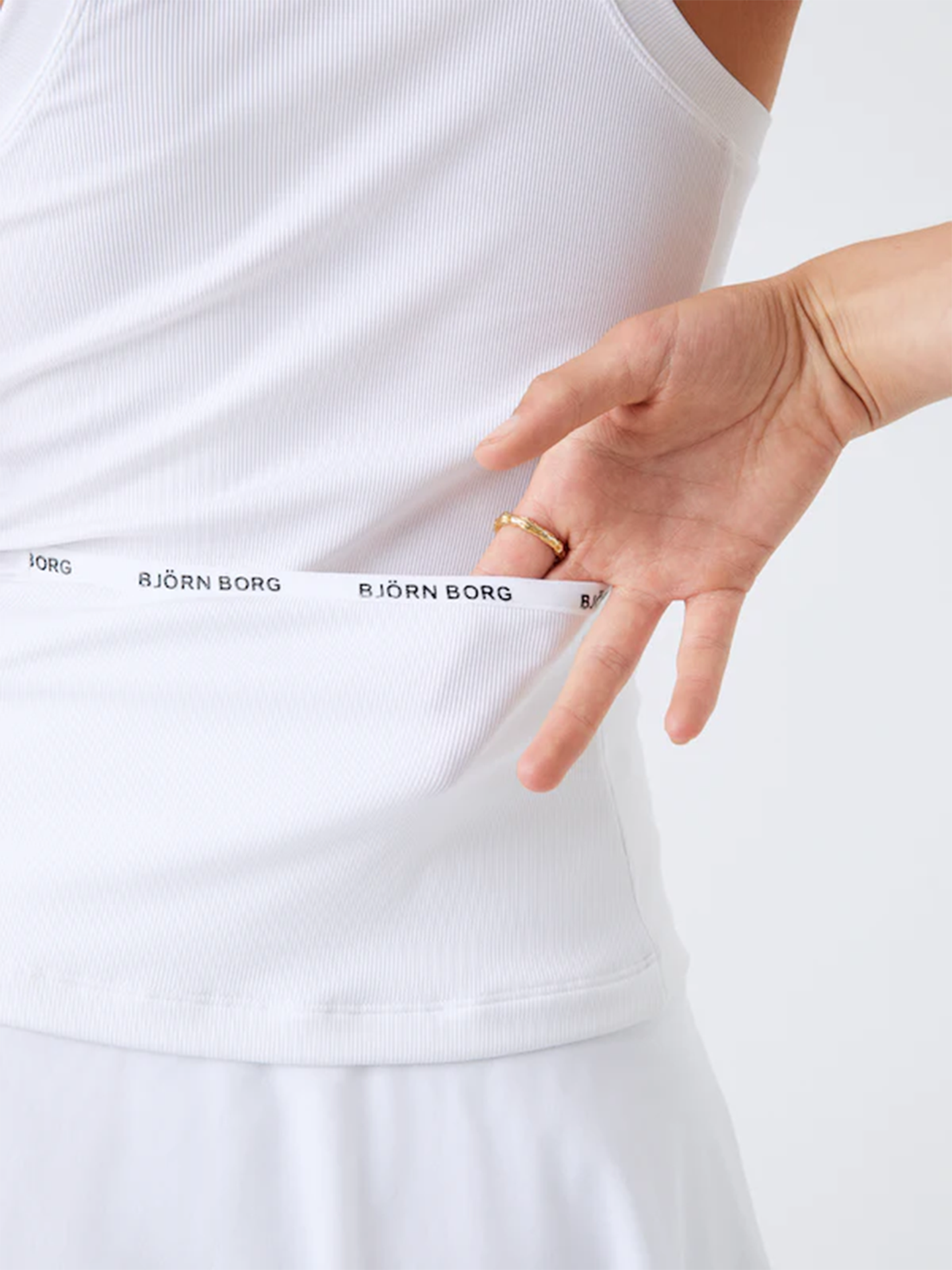 BJØRN BORG Ace Rib Tank Pocket 11 BJØRN BORG Ace Rib Tank Pocket - Bilde 9