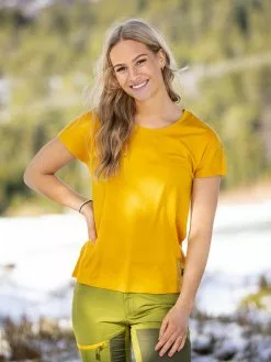 Bergans Urban Wool W Tee -Lee Butikk k be 1449 goldenyellow 221020 1