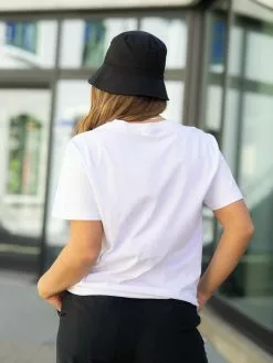 MOSS COPENHAGEN Liv Organic Rubber Print Tee -Lee Butikk k mc 15202 white 230515 fs 3