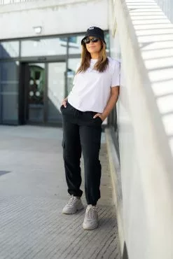 MOSS COPENHAGEN Liv Organic Rubber Print Tee -Lee Butikk k mc 15202 white 230515 fs 4