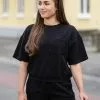 MOSS COPENHAGEN Isora Ima Q Short Sleeve Sweatshirt 1 MOSS COPENHAGEN Isora Ima Q Short Sleeve Sweatshirt -Lee Butikk k mc 16812 black 220518 1