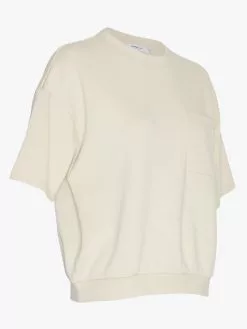 MOSS COPENHAGEN Isora Ima Q Short Sleeve Sweatshirt -Lee Butikk k mc 16812 oygray 220506 2