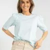MOSS COPENHAGEN Tiffa 2/4 Puff Tee 1 MOSS COPENHAGEN Tiffa 2/4 Puff Tee -Lee Butikk k mc 17329 sblue 230314 fs 1