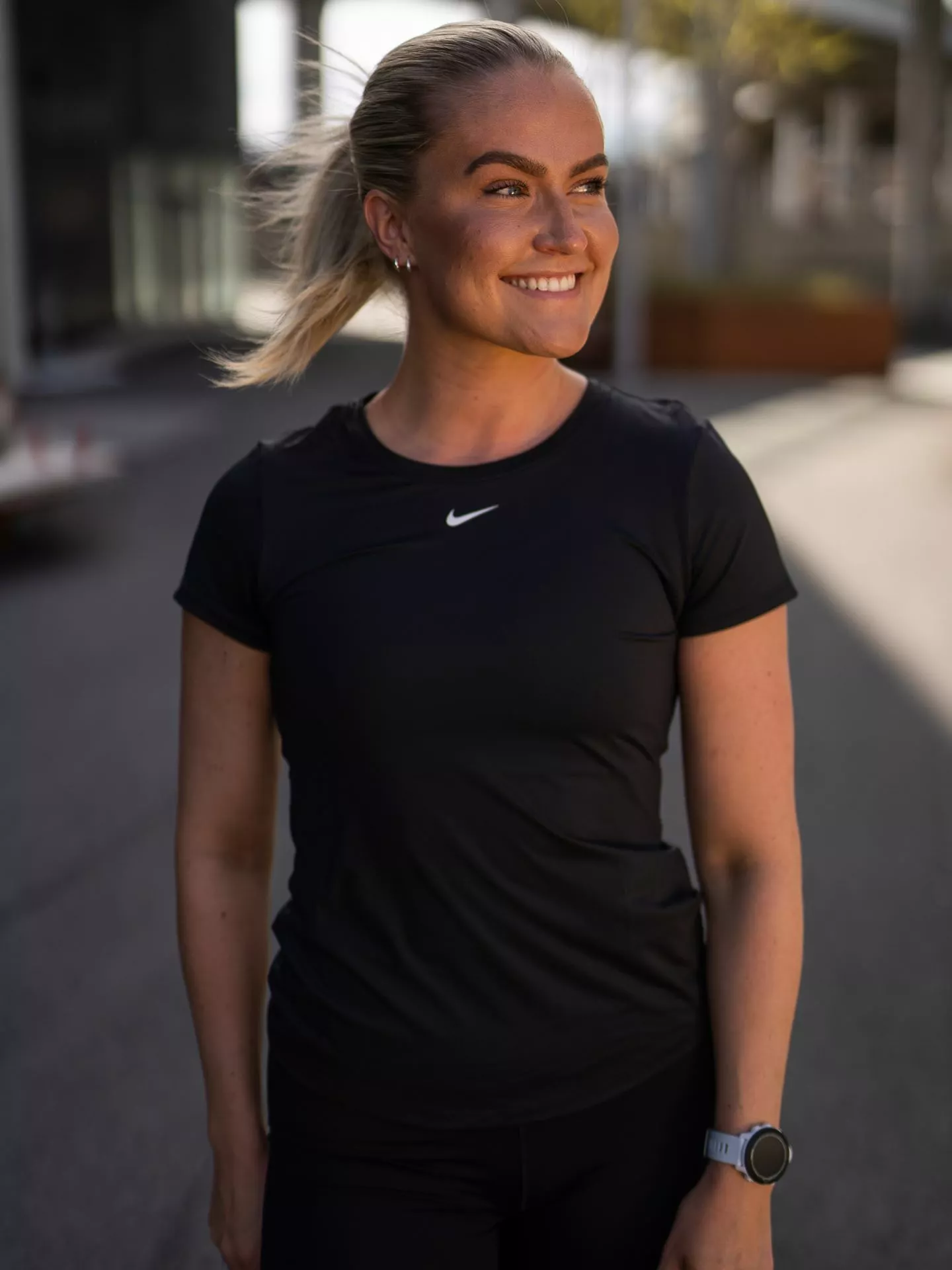 Nike One Short Sleeve Slim Top 5 Nike One Short Sleeve Slim Top - Bilde 3