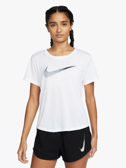 Nike One Dri-Fit Swoosh Hybrid Short Sleeve