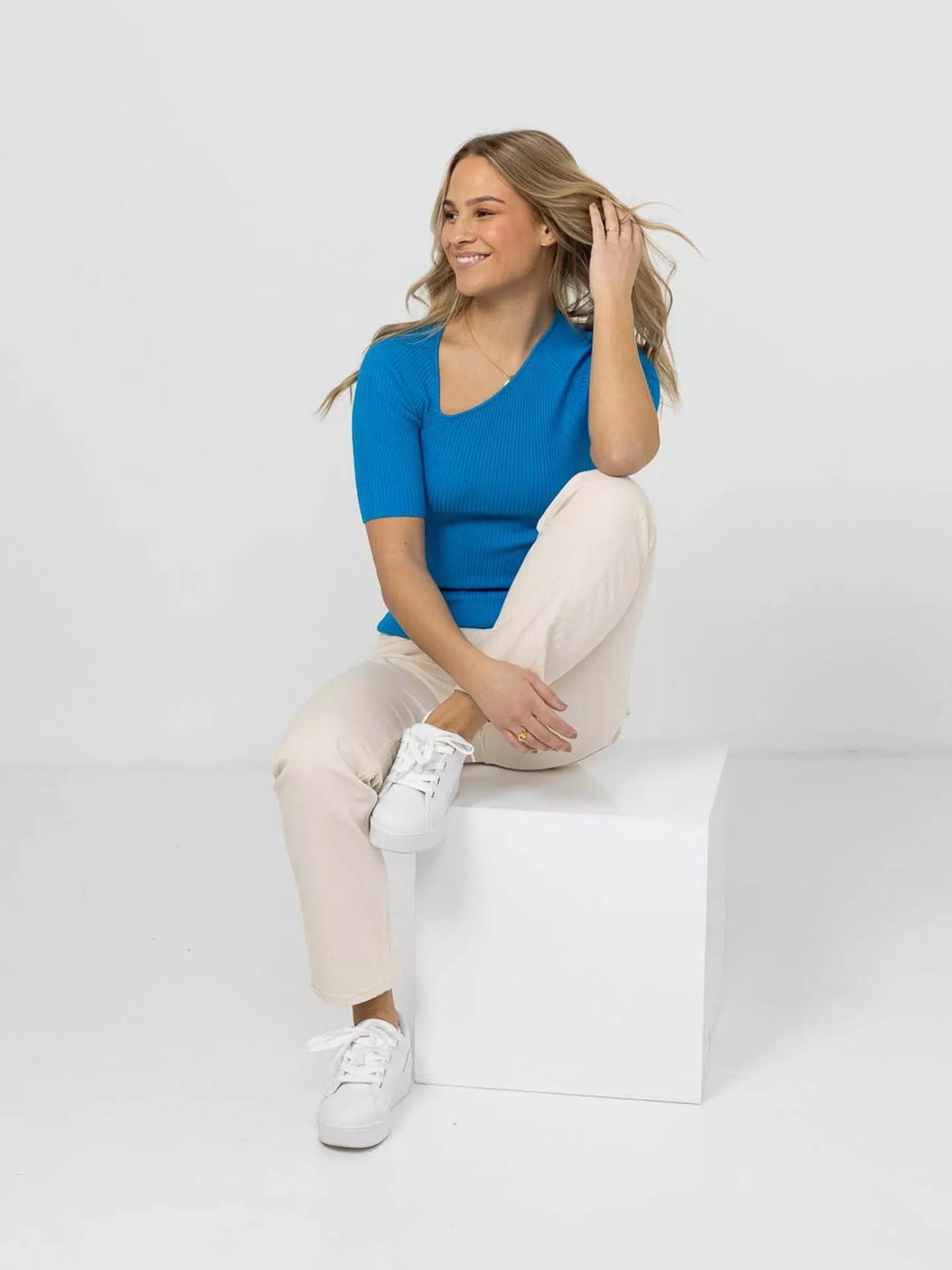 NORR Sherry Knit Tee 6 NORR Sherry Knit Tee - Bilde 4