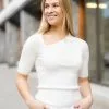 NORR Sherry Knit Tee -Lee Butikk k nr 11862456 owhite 230413 fs 1