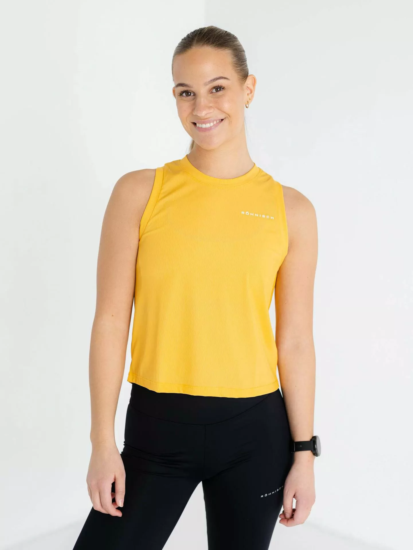 Röhnisch Rib Cropped Singlet 3 Röhnisch Rib Cropped Singlet