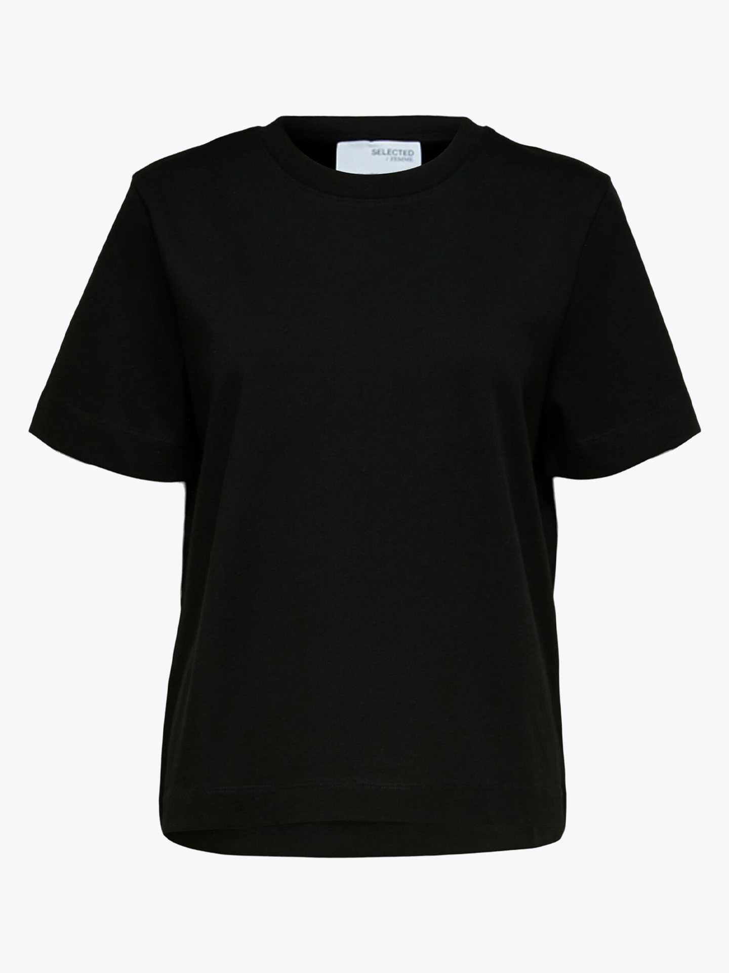Selected Femme Essential Short Sleeve Boxy Tee 5 Selected Femme Essential Short Sleeve Boxy Tee - Bilde 3