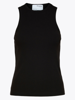 Selected Femme Anna O-Neck Tank Top 7 Selected Femme Anna O-Neck Tank Top -Lee Butikk k sf 16088726 sort 230110 pa 1