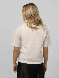 Selected Femme Liliana ME 2/4 Knit O-Neck 9 Selected Femme Liliana ME 2/4 Knit O-Neck -Lee Butikk k sf 16089160 bmelange 230322 fs 3