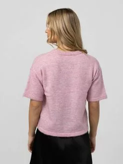 Selected Femme Liliana ME 2/4 Knit O-Neck -Lee Butikk k sf 16089160 slilac 230322 fs 3