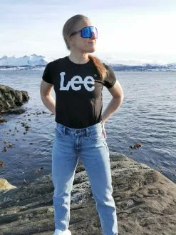 Lee Logo Tee -Lee Butikk lj l42u er01 220331 2