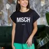MOSS COPENHAGEN Alva MSCH Standard Tee -Lee Butikk mc 16708 blackwhite 220407 1