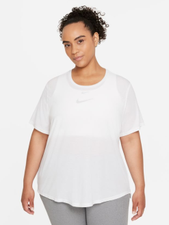 Nike One Luxe Short Sleeve Standard Top -Lee Butikk ni dd0618 100 210702 1