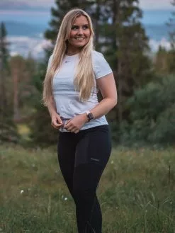 Nike One Short Sleeve Slim Top -Lee Butikk ni dd0626 100