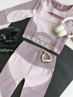 Puma Formknit Seamless Long Sleeve -Lee Butikk puma formknit rosa 2