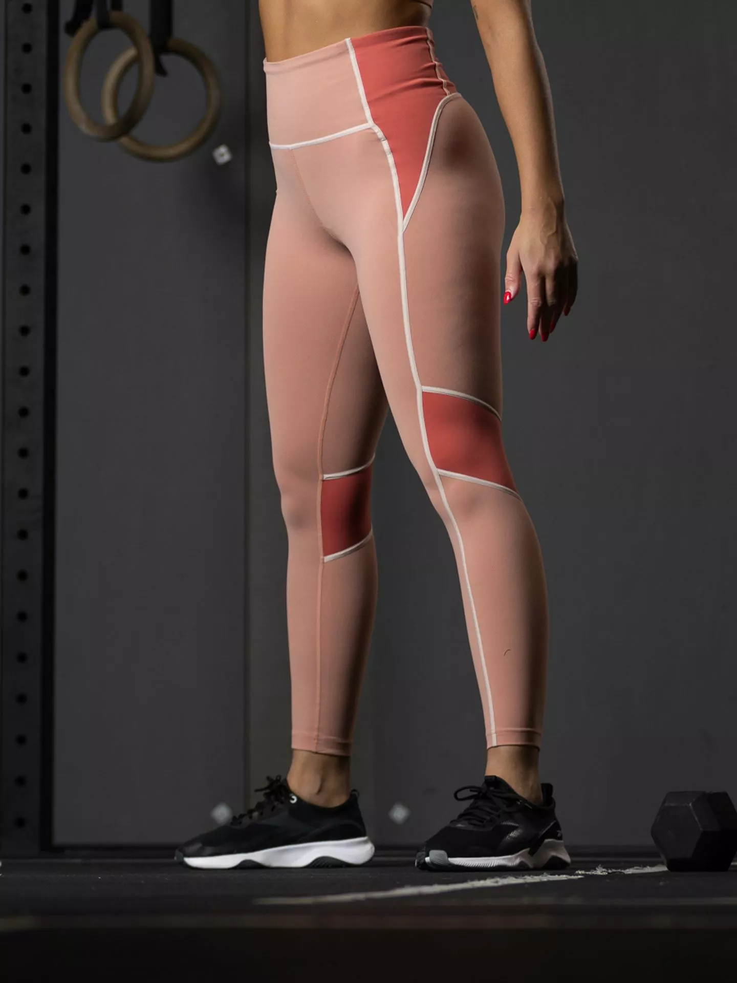 Reebok TS Lux High Rise Tight Colorblocked 3 Reebok TS Lux High Rise Tight Colorblocked