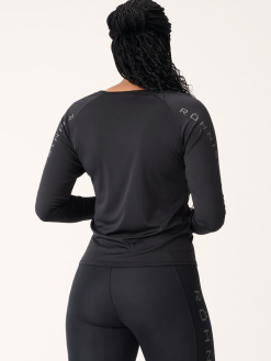 Röhnisch Active Logo Long Sleeve -Lee Butikk ro 110765 0001 210823 2