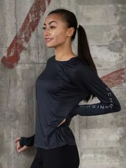 Röhnisch Active Logo Long Sleeve -Lee Butikk ro 110765 0001 210826 3