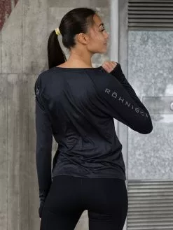 Röhnisch Active Logo Long Sleeve -Lee Butikk ro 110765 0001 210826 4