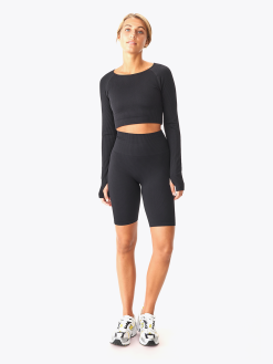 Röhnisch Seamless Crop Long Sleeve 14 Röhnisch Seamless Crop Long Sleeve -Lee Butikk ro 111096 0001 220104 3
