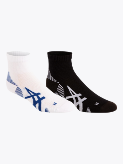 Asics 2PPK Cushion Run Quarter Sock